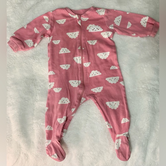 ❌ SOLD ❌ 6M Baby Girl Pekkle Cloud Pajama - Picture 2 of 4